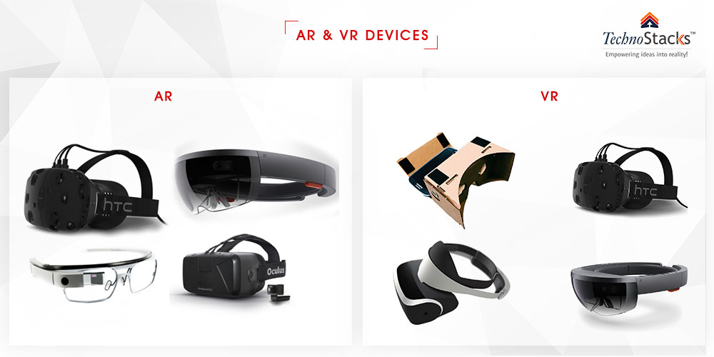 AR & VR Devices examples