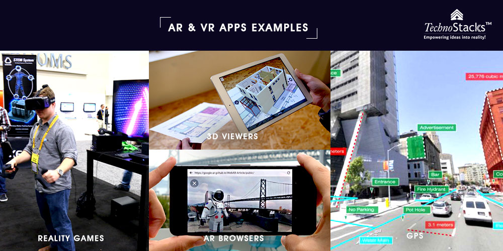 AR & VR Application Examples