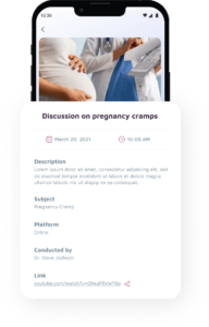 pregnancy and child development app image