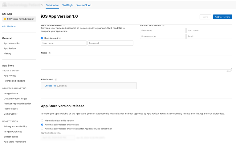 How to Submit An App to the App Store in 2024 - Technostacks